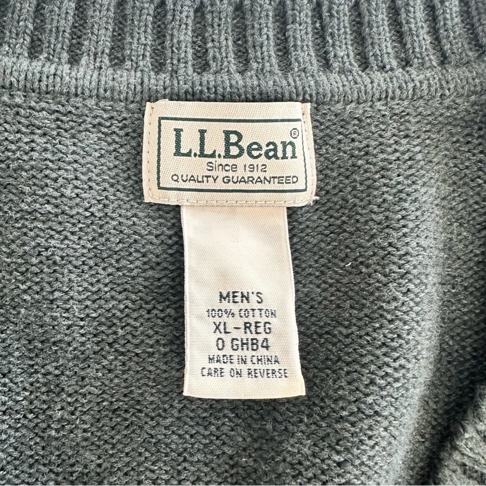 Vintage L.L. Bean Cotton Plaid Sweater Vest